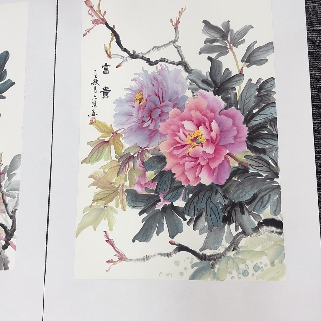 国画国画作品纯手绘