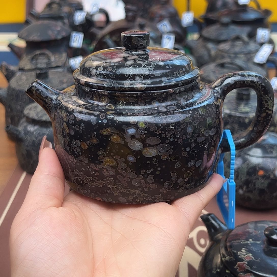 遇壶堂安山玉老料德钟