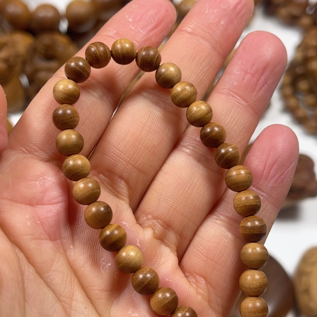 檀香木其他ʚ***ɞ横纹老料0.6单圈