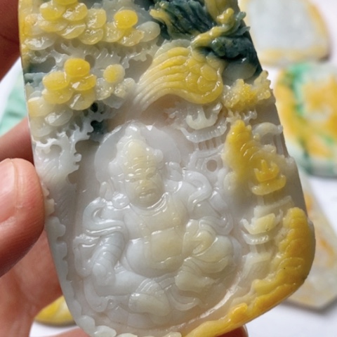 翡翠未镶嵌翡翠的