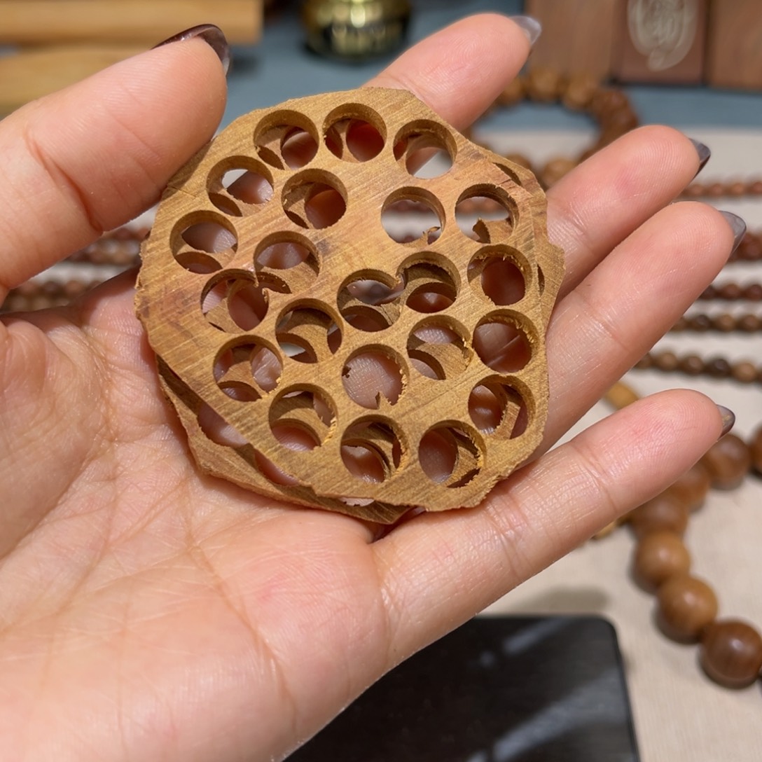 檀香木手串/手链檀香藕片2片装