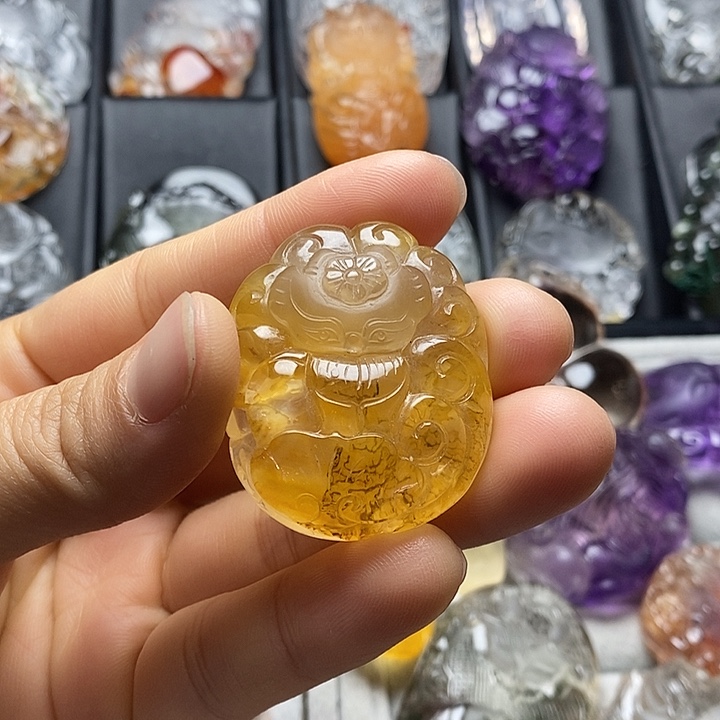 颈饰未镶嵌水晶水晶吊坠