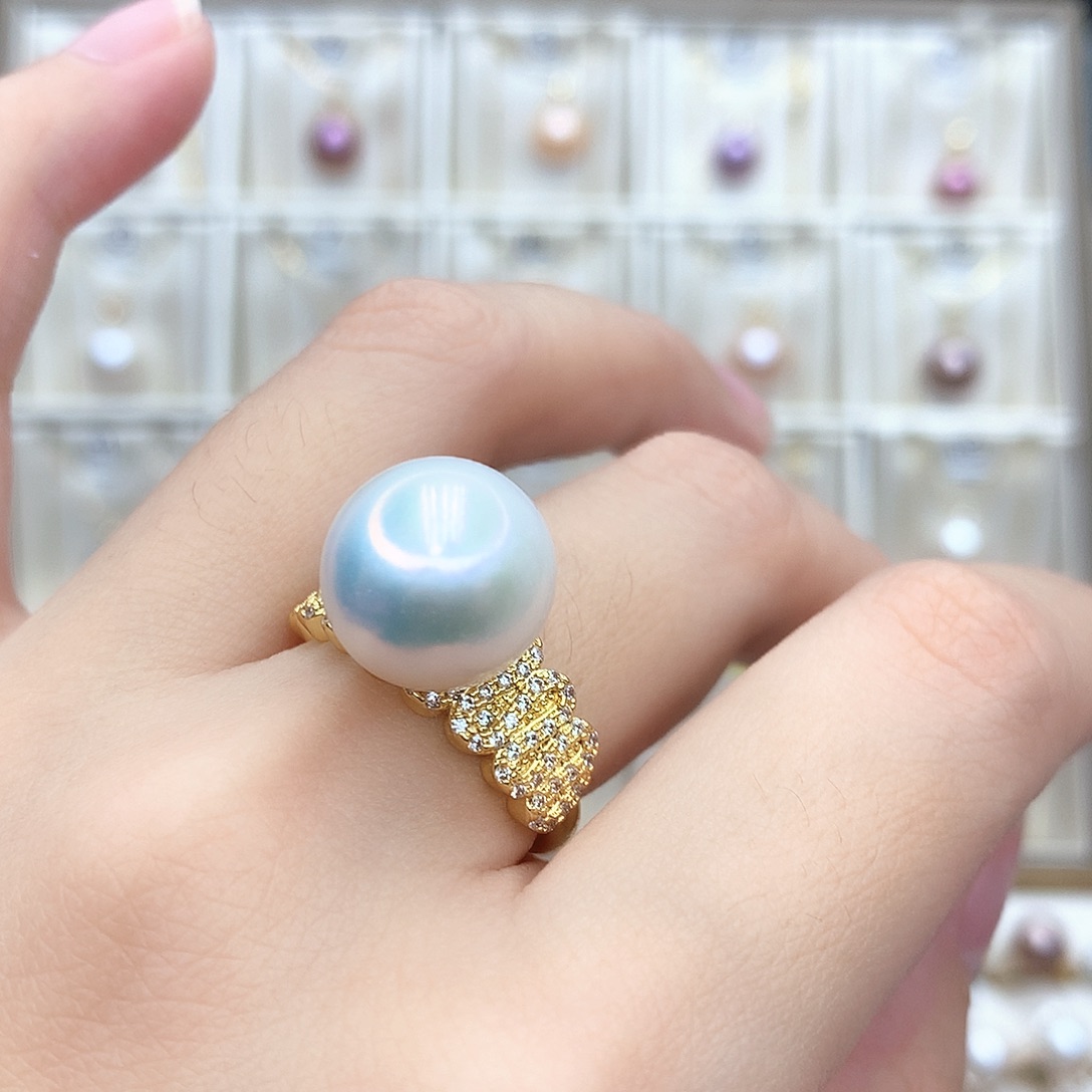 淡水珍珠颈饰合金