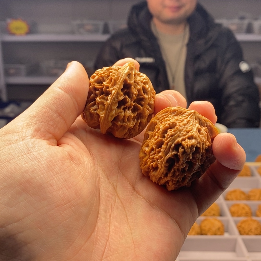 文玩核桃把件全品40mm西北将军膀