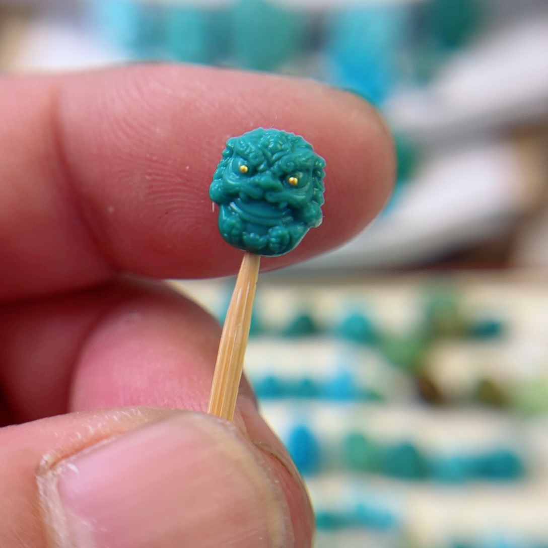 绿松石未镶嵌配饰