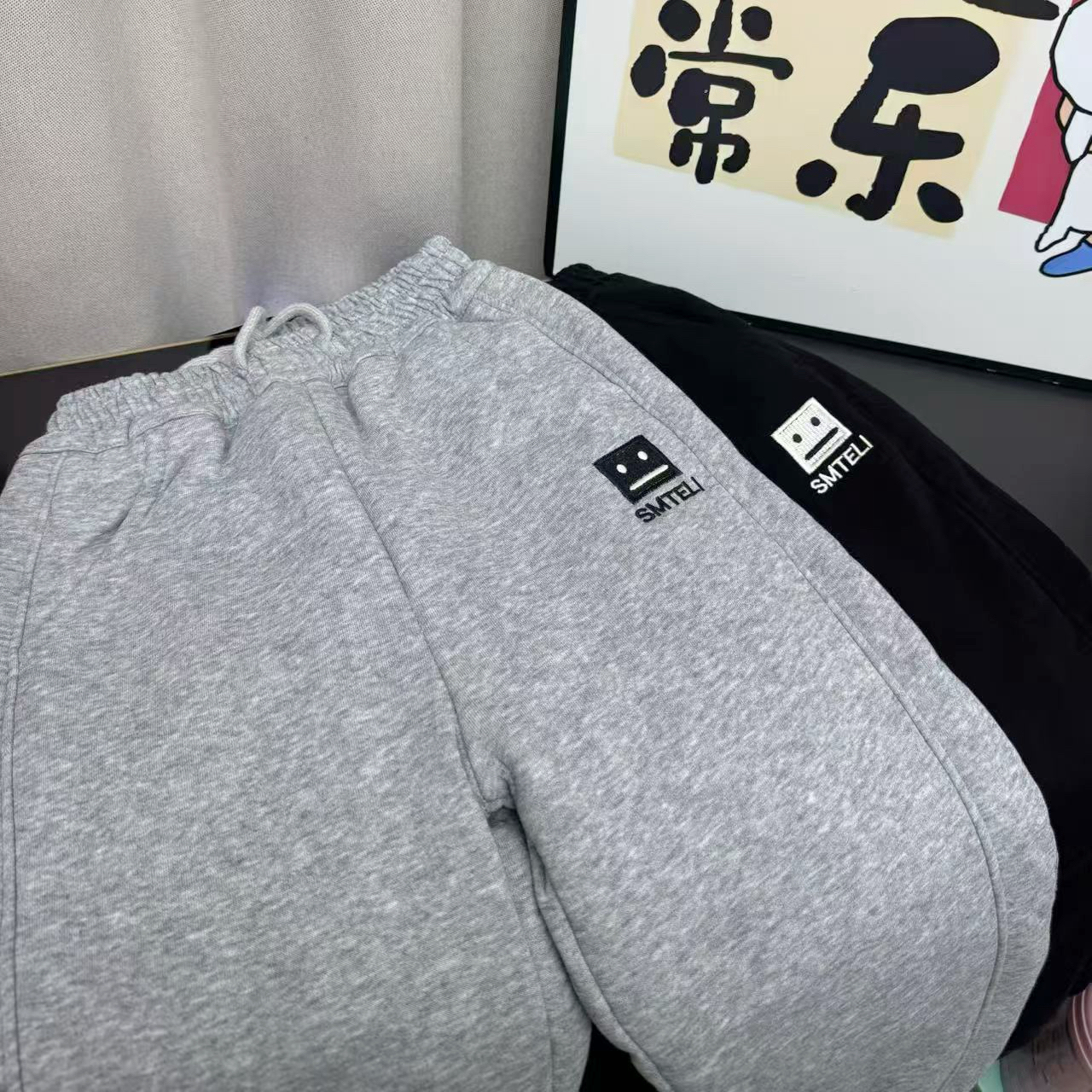 A25 加T毛加厚卫裤