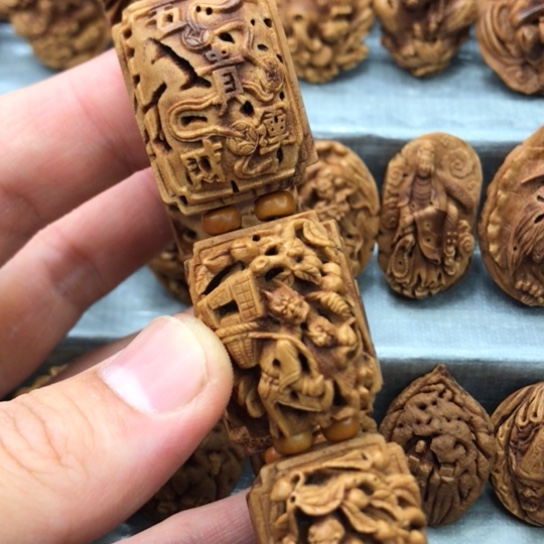 桃核手串桃核材质