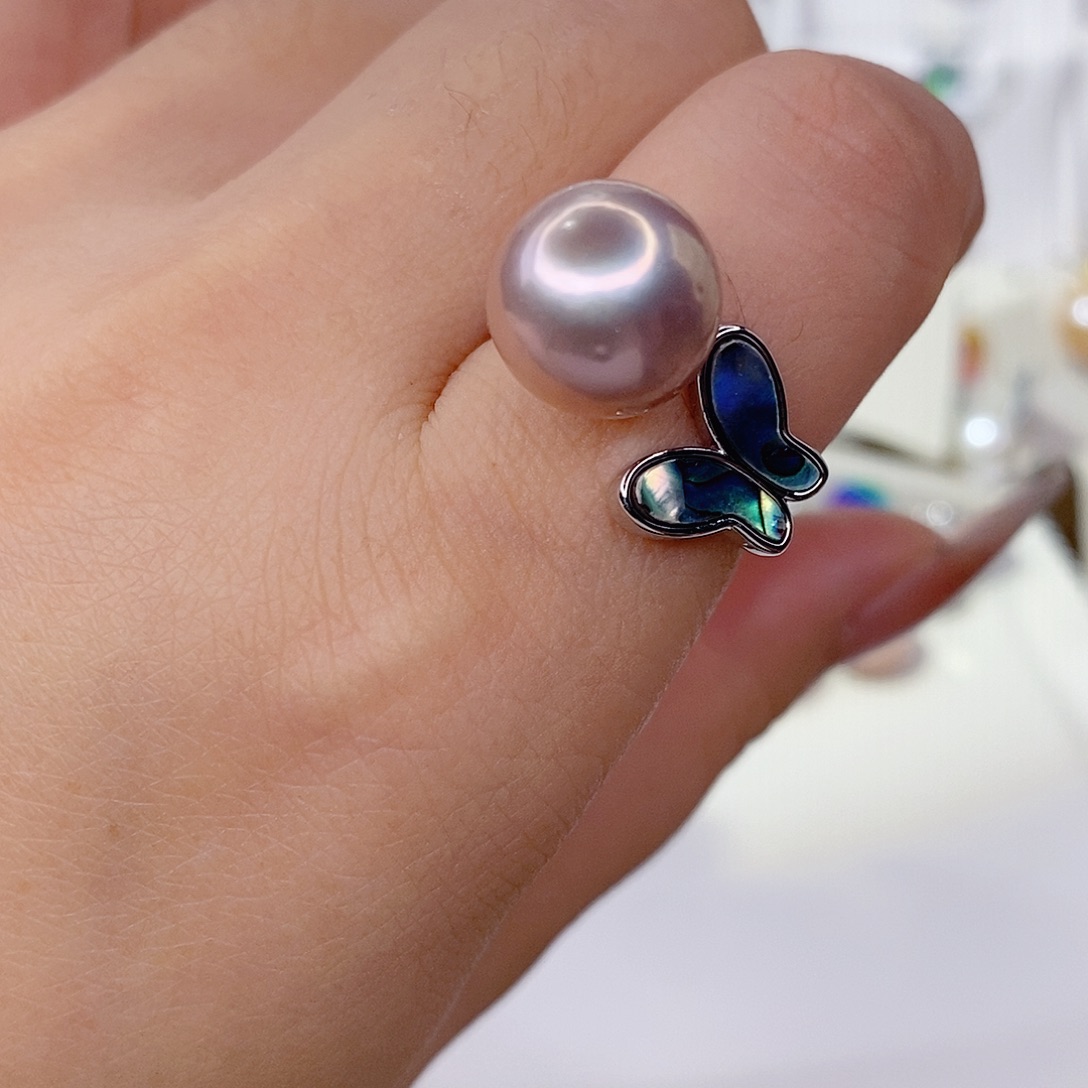 未镶嵌戒指淡水珍珠