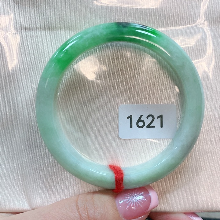 翡翠手镯未镶嵌天然翡翠手镯53