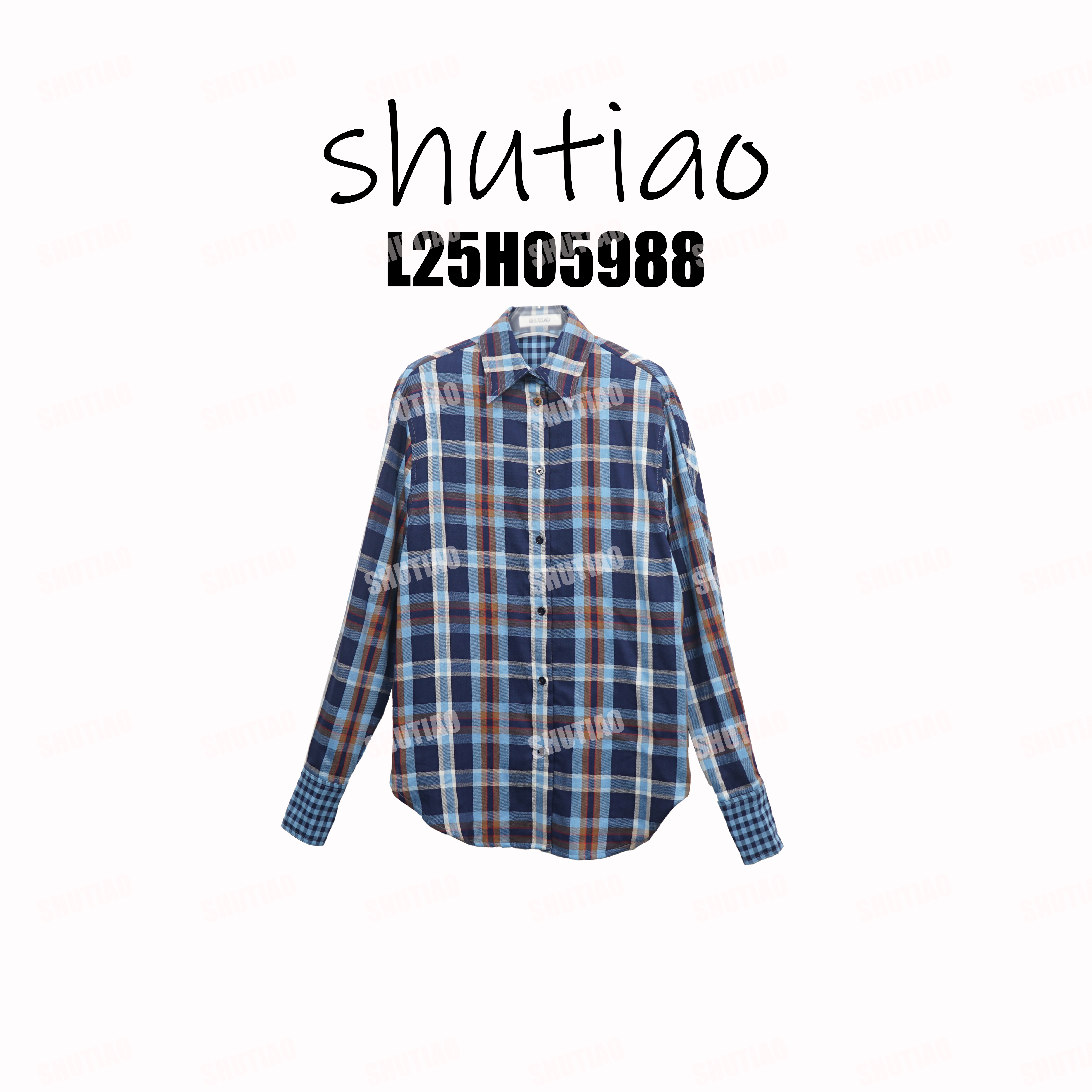 【SHUTIAO】2026春夏：新款小众设计款衬衫L25H05988