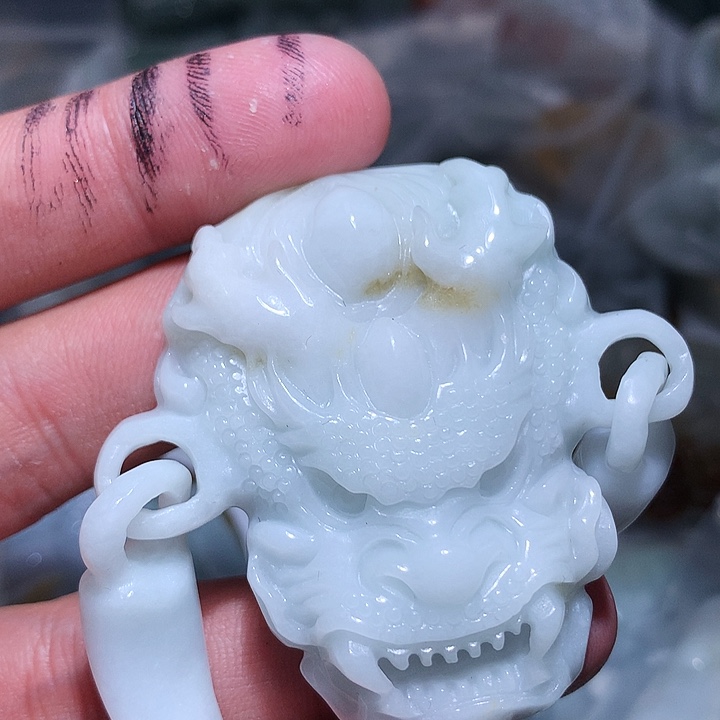 翡翠未镶嵌颈饰保真天然a货翡翠