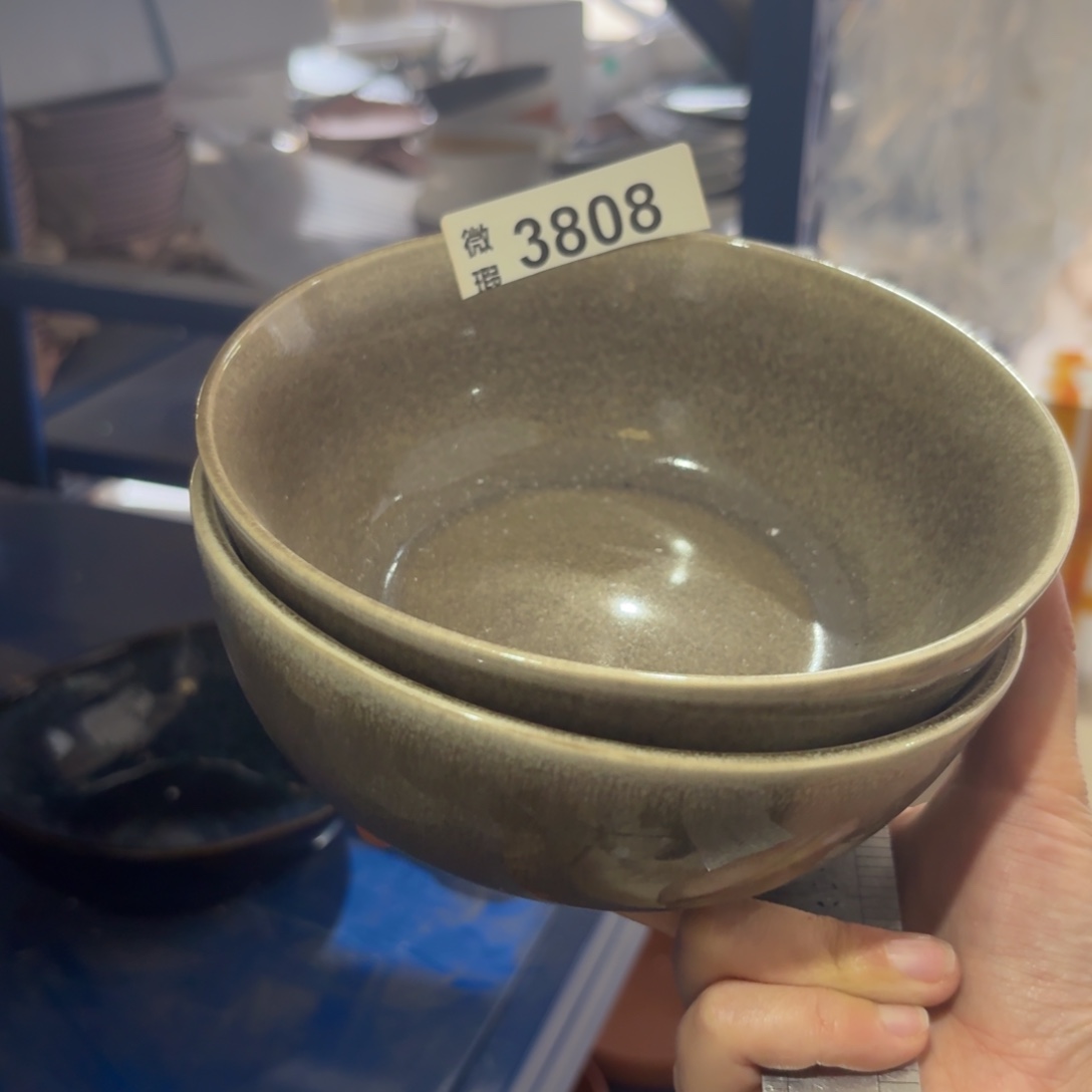陶瓷3808 微瑕陶瓷餐具2个