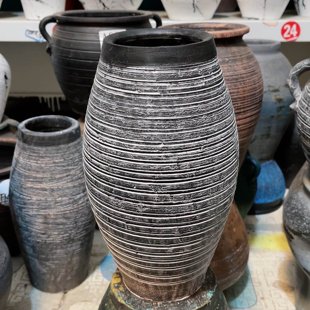 红陶无孔口径9高度28