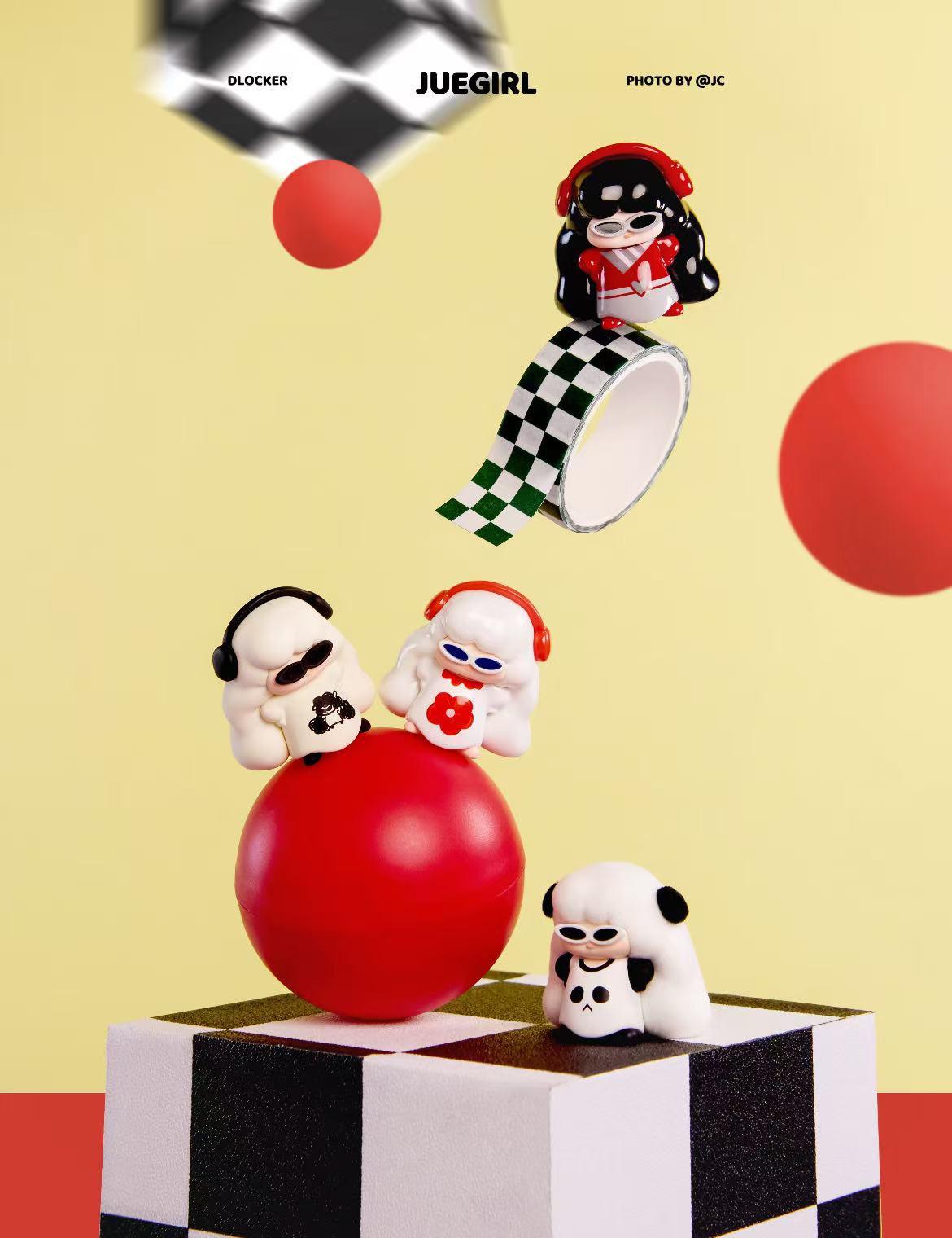 TUTUBEARDLOCKER「放假吧！」撅撅潮玩萌粒摆件