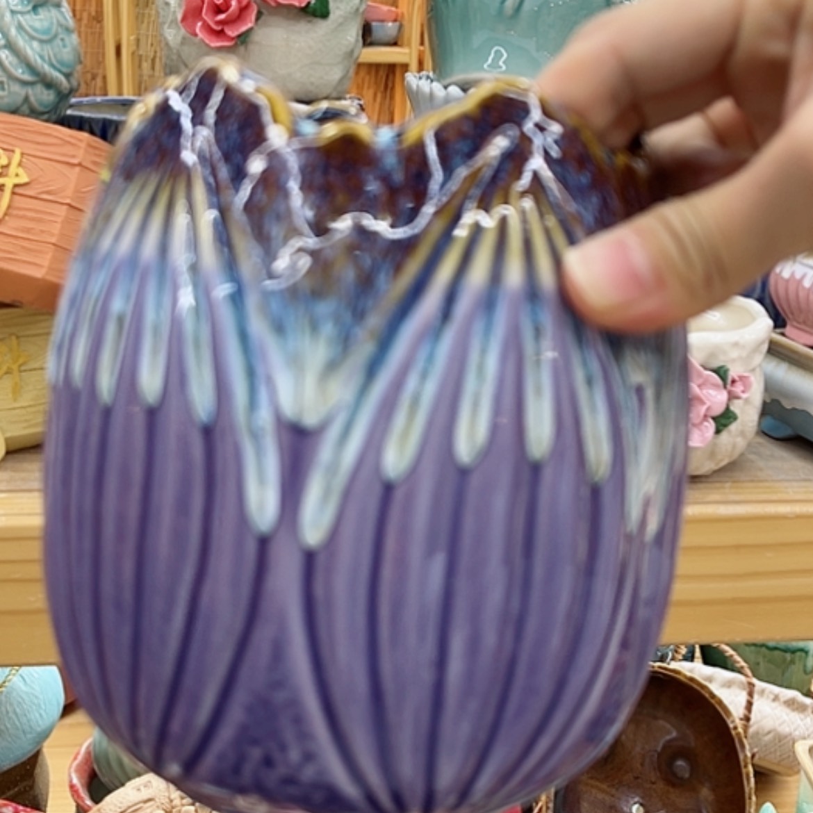 【闪购商品】陶瓷花盆