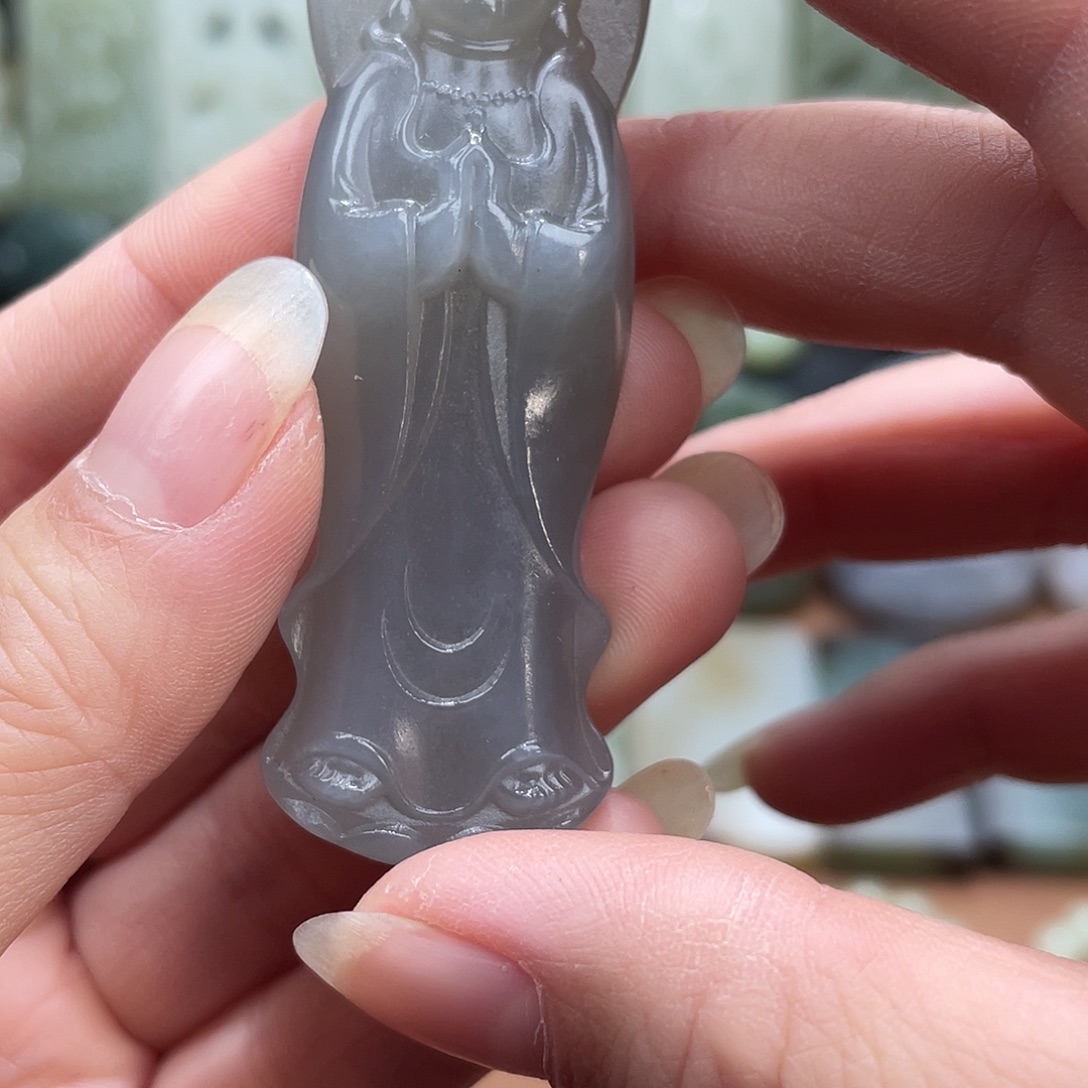 和田玉未镶嵌吊坠(不含链)