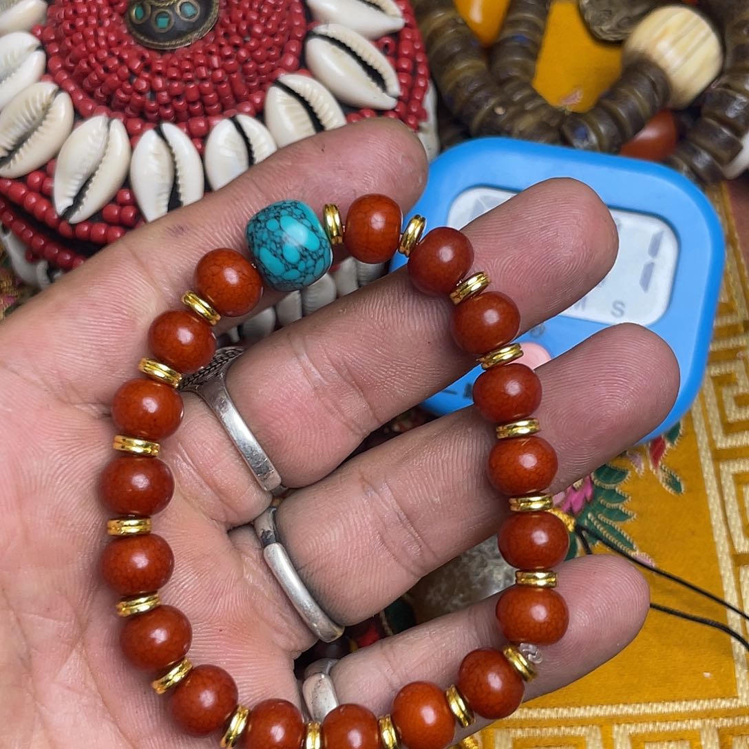 享**独菩提根手串扎西德勒