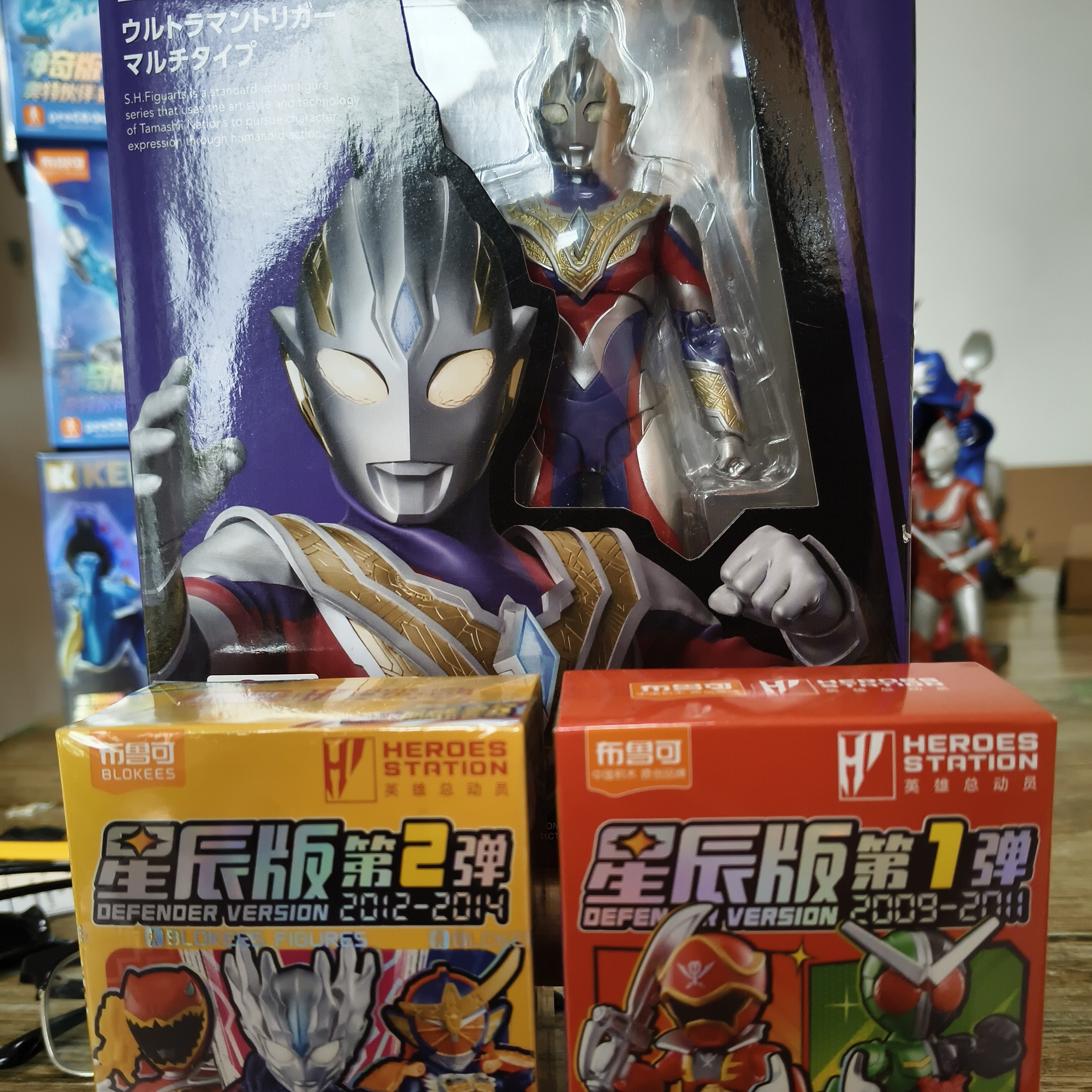 shf奥特曼，特利迦新生代奥特曼抽抽乐