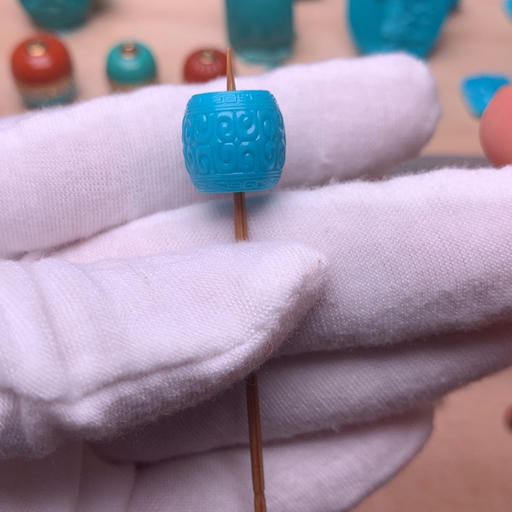 绿松石回纹12.6未镶嵌