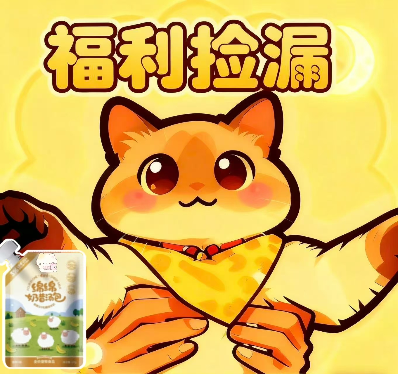 元宠猫猫铺专属】WB太阳流心罐成幼猫主食罐发腮增肥猫咪罐