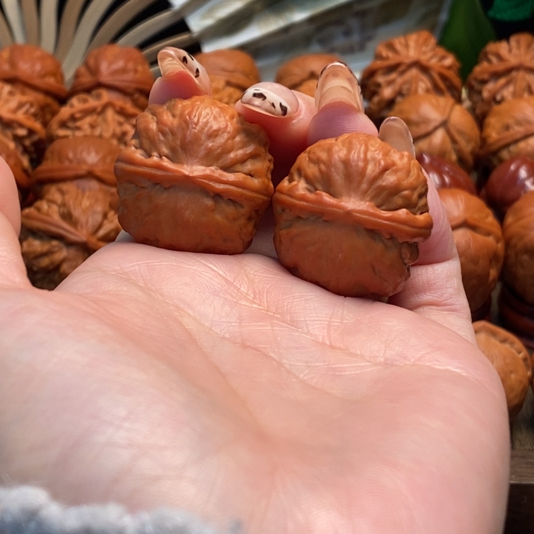 把件文玩核桃玉石方樽