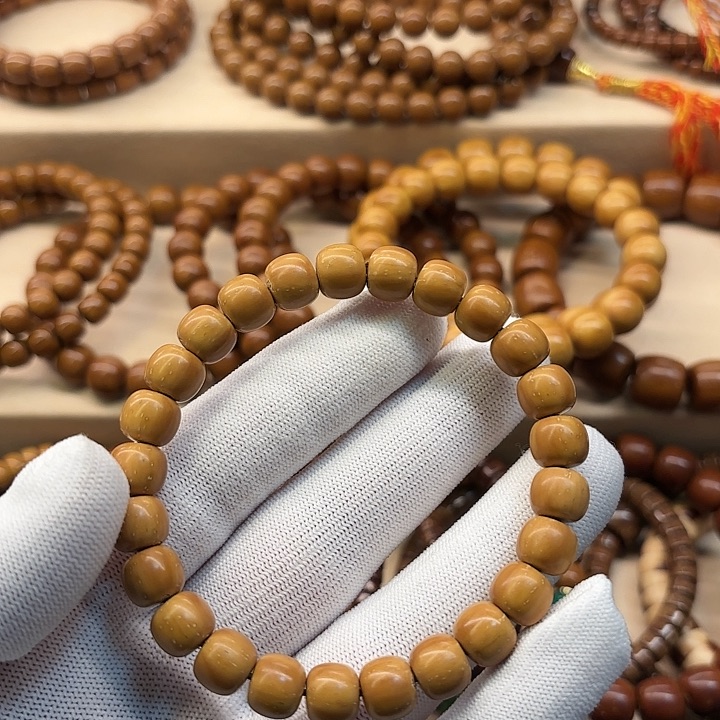 紫金鼠手串?*念紫金鼠实心