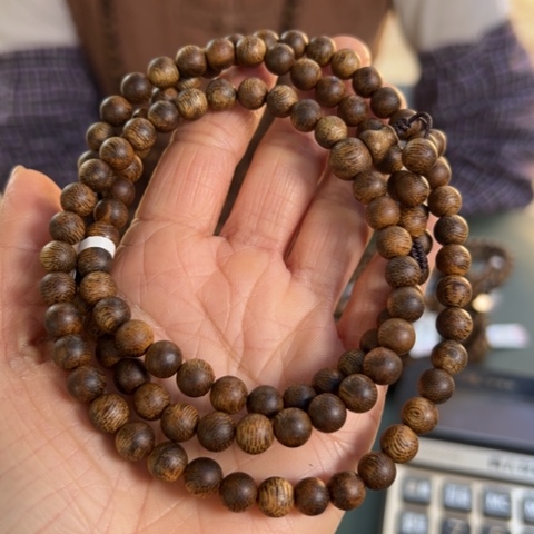 沉香手串金沙叶16克卡0.7多样性发1条