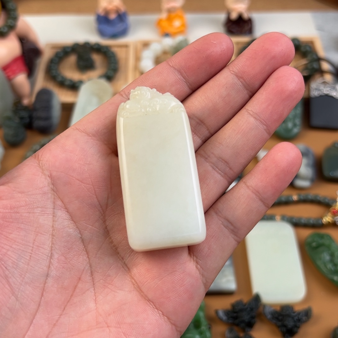 和田玉手链未镶嵌X*