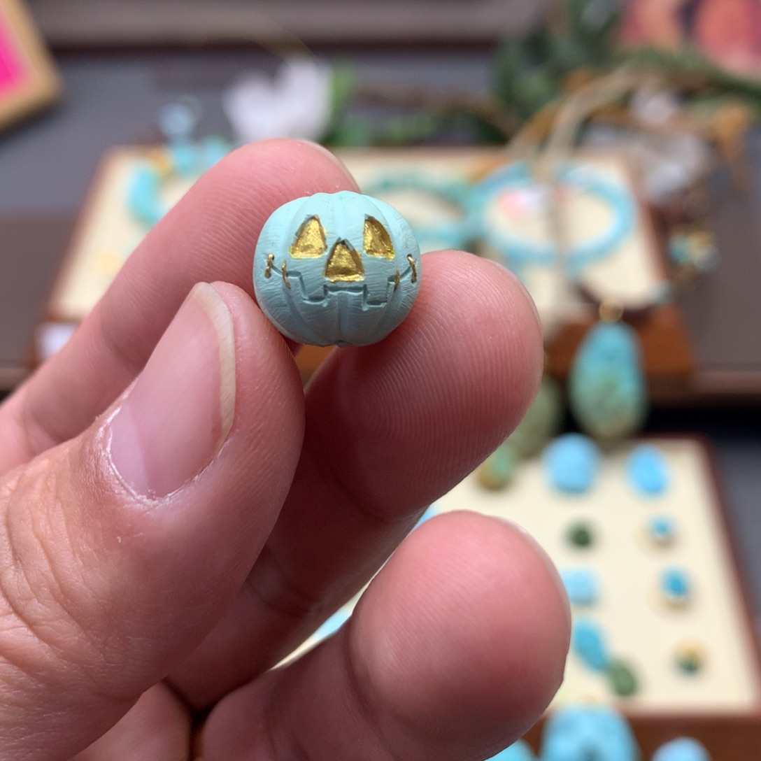 绿松石19未镶嵌配饰