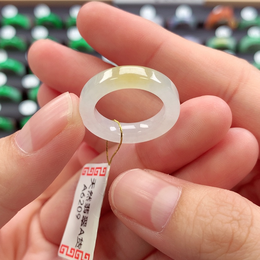【闪购商品】未镶嵌戒指翡翠9号