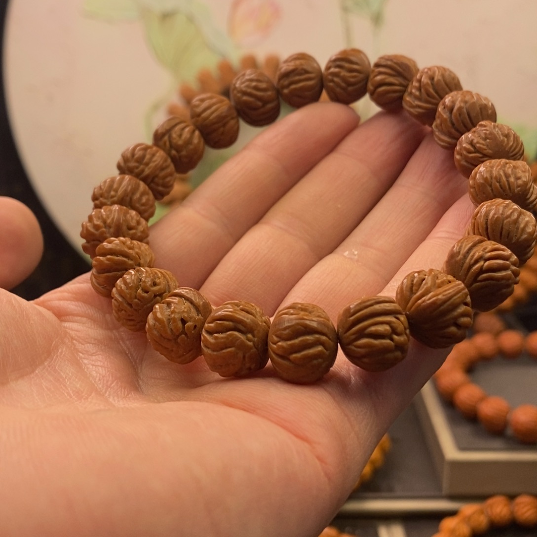 桃核吊坠13黑龙手串