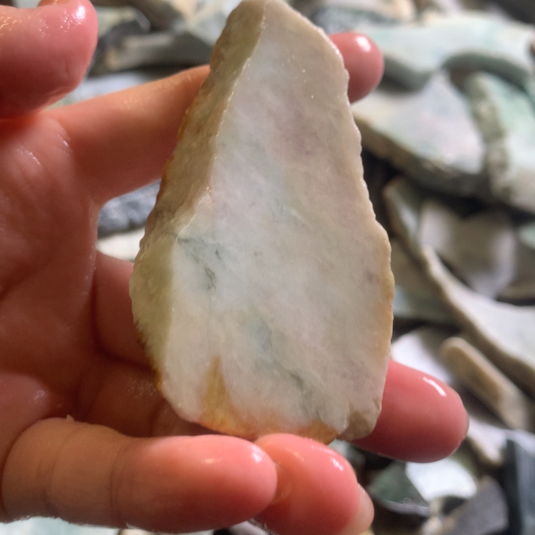 翡翠颈饰未镶嵌缅甸翡翠