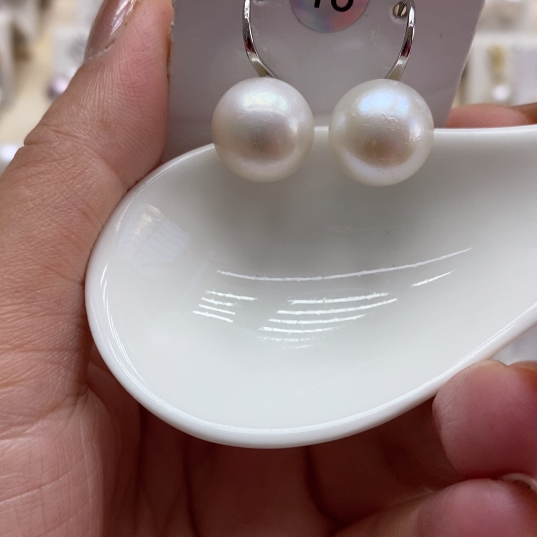 银S925镶嵌颈饰淡水珍珠