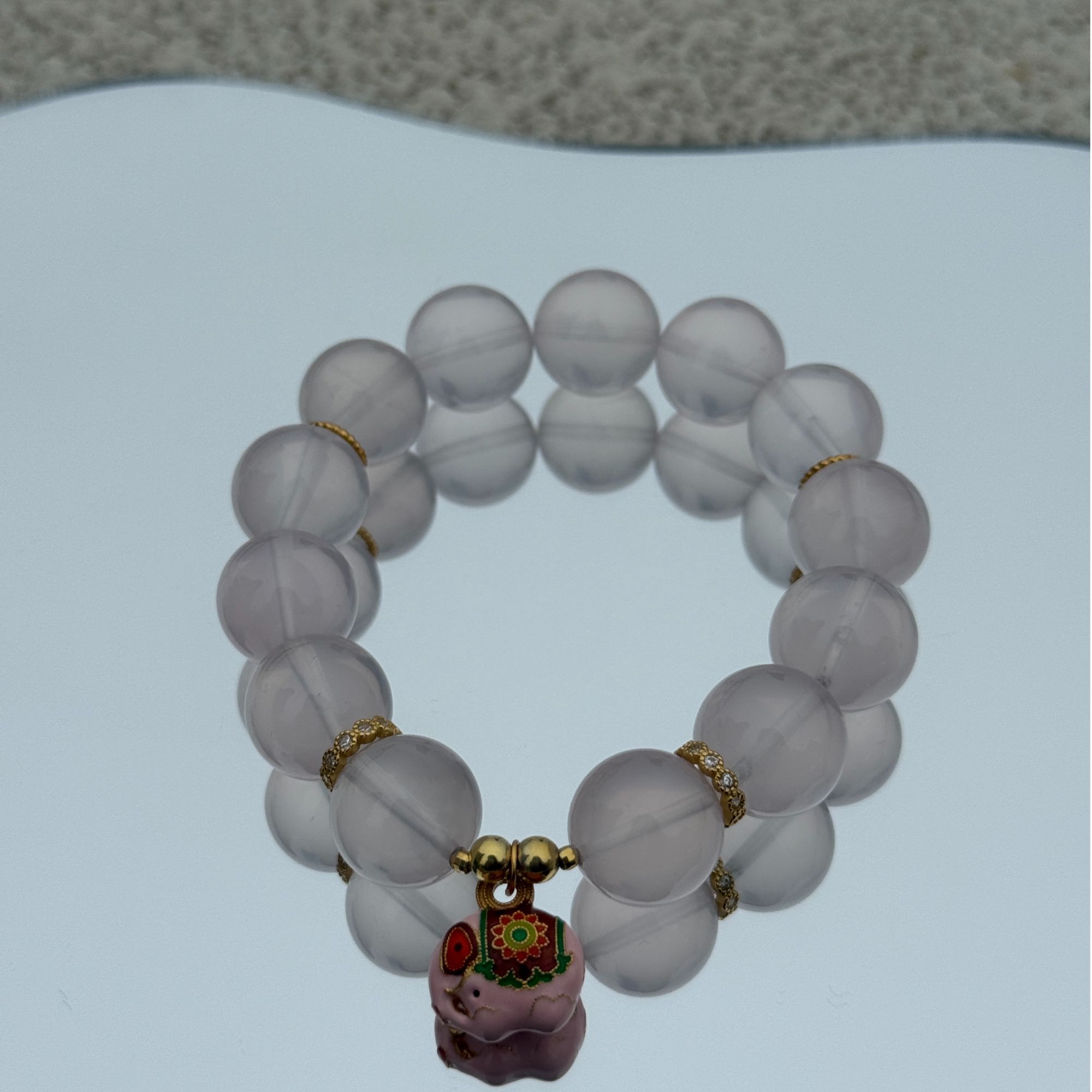 【吉象】（需拍10单，少拍发空盒）星光粉天然水晶