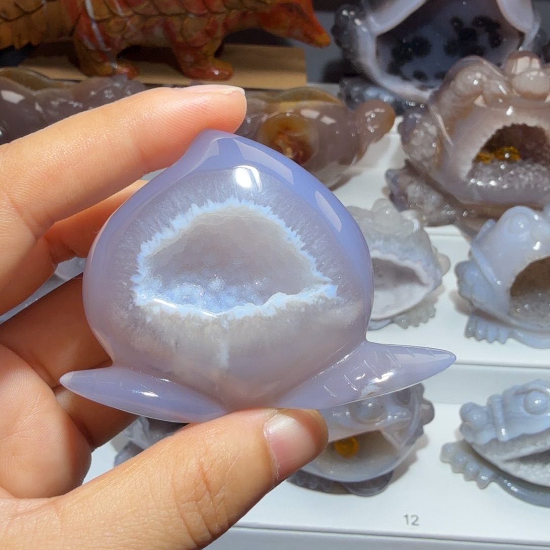 k***嘉玛瑙/玉髓未镶嵌挂件