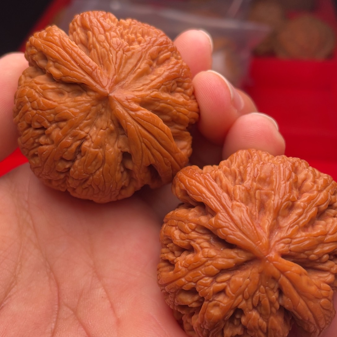 文玩核桃把件秦岭山脉