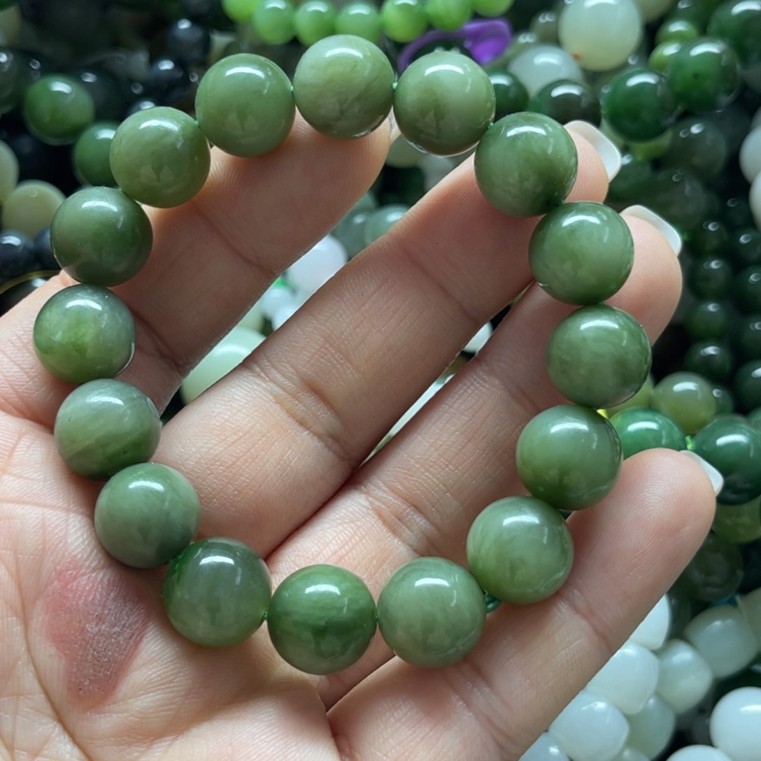 和田玉手链未镶嵌