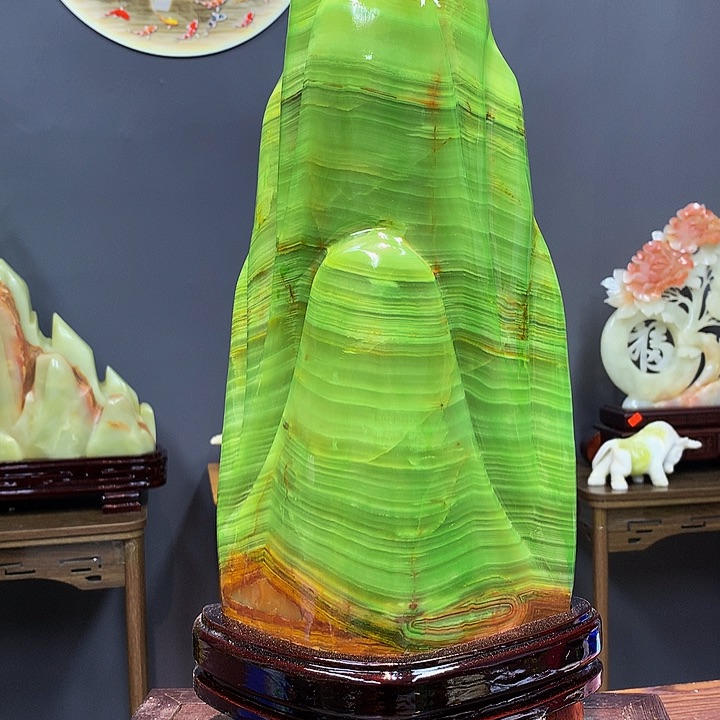 石材靠山家居摆件44