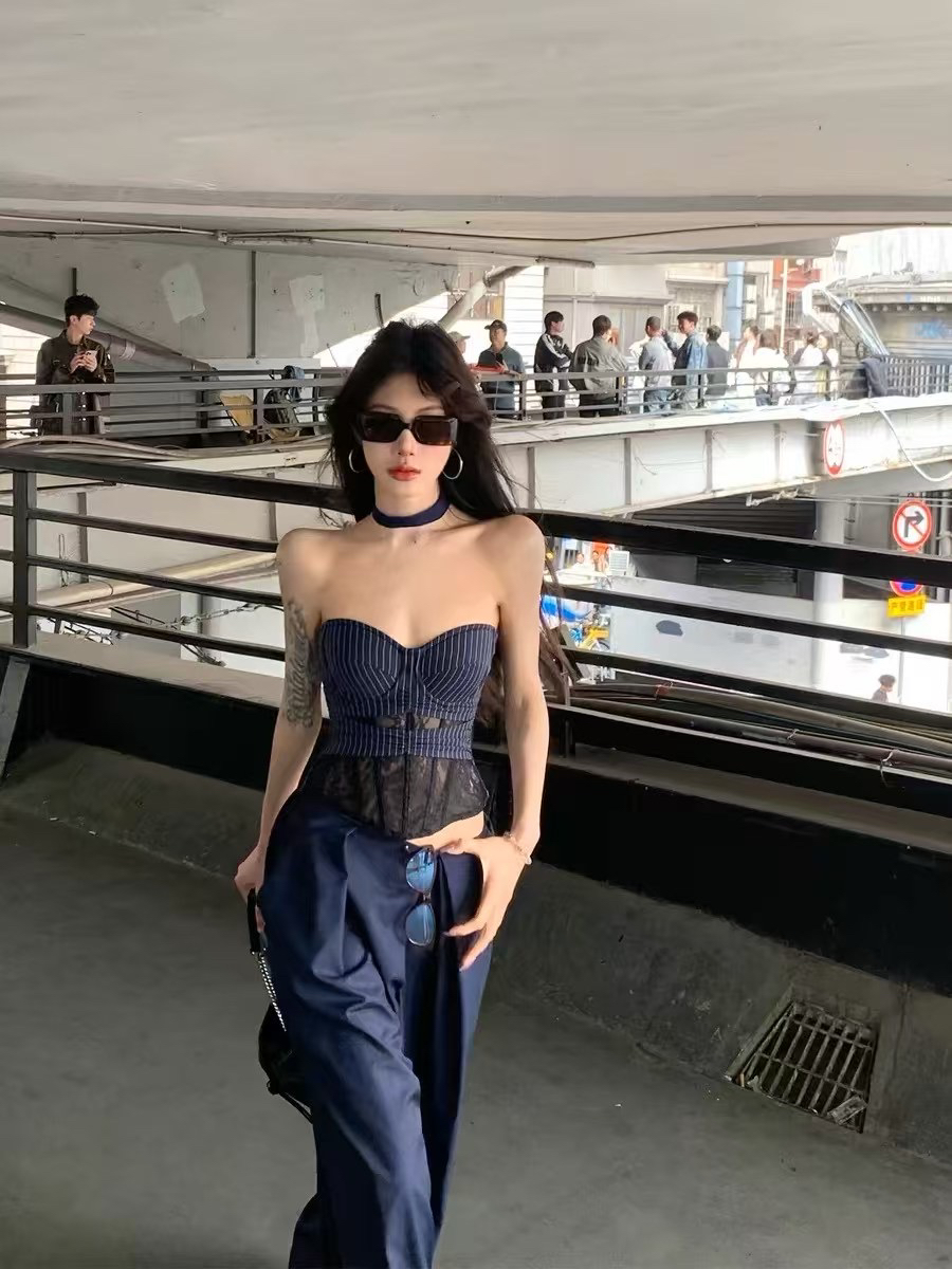 小羊专属链接-辣妹纯欲上衣连衣裙气质