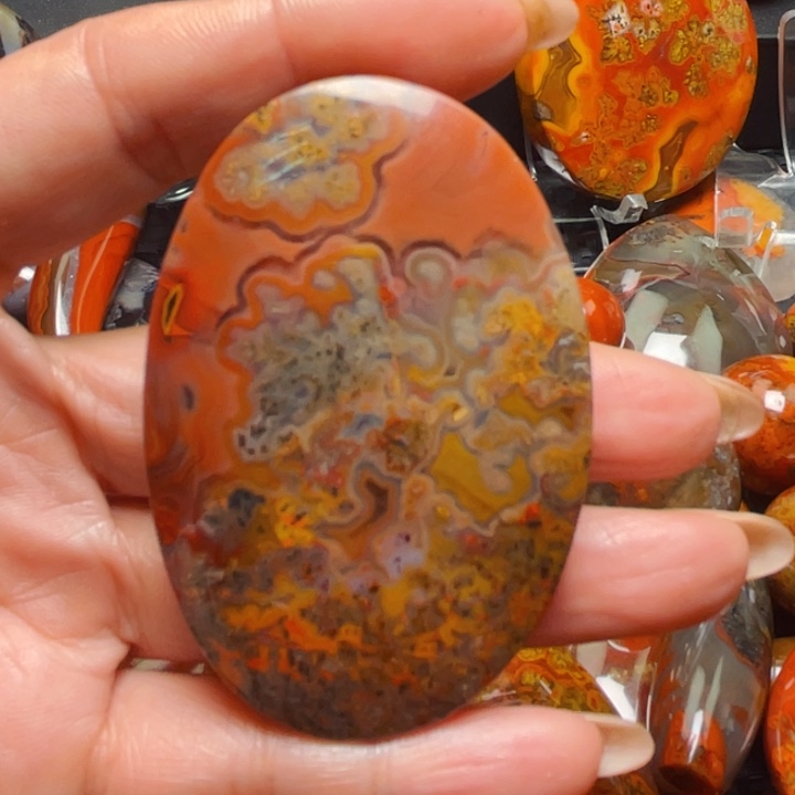 玛瑙/玉髓战国红玛瑙挂件未镶嵌V***i