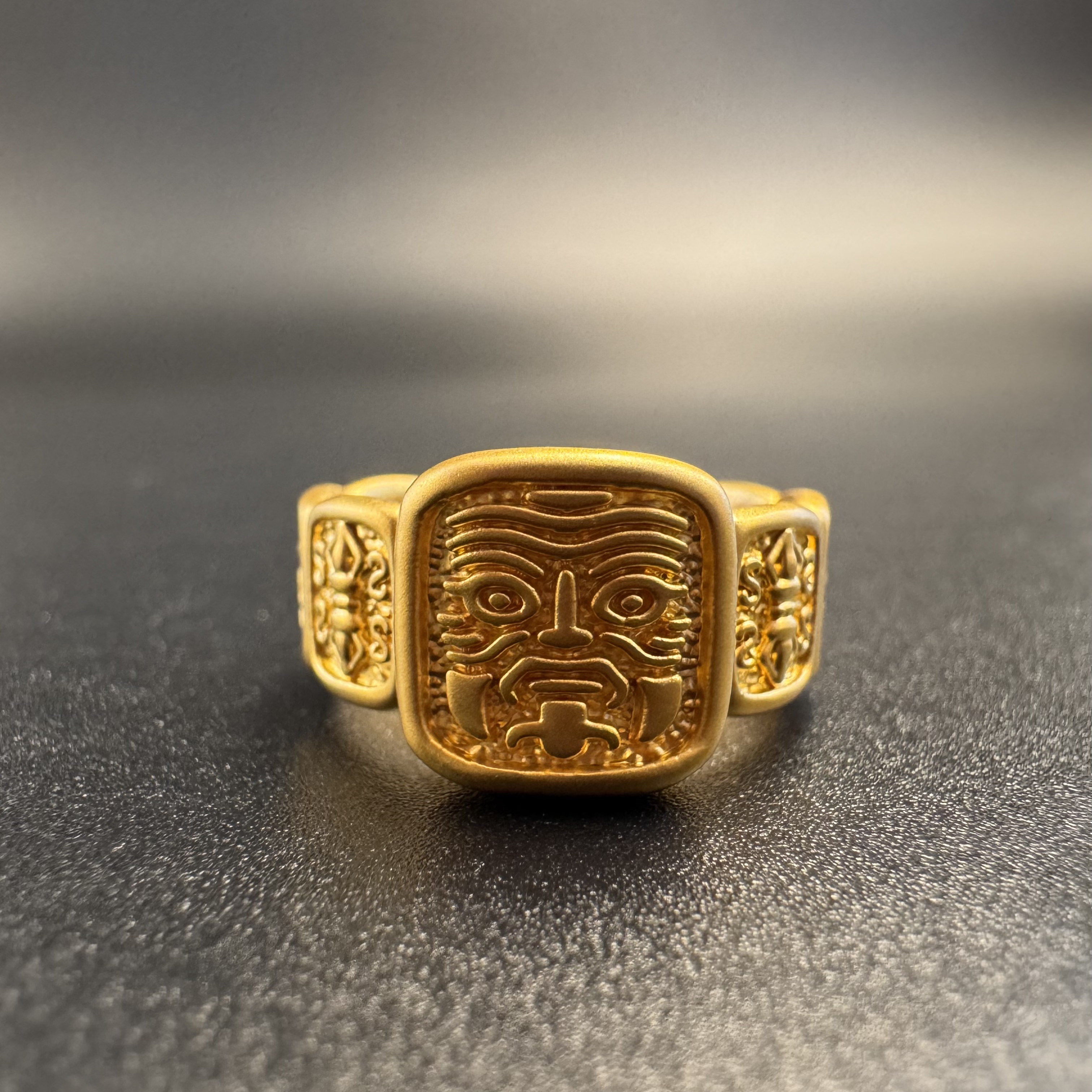 足金999藏风招财扎基拉姆戒指