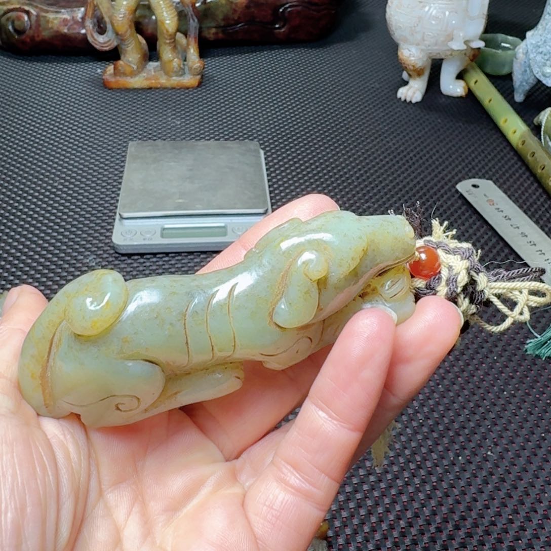 和田玉挂件未镶嵌