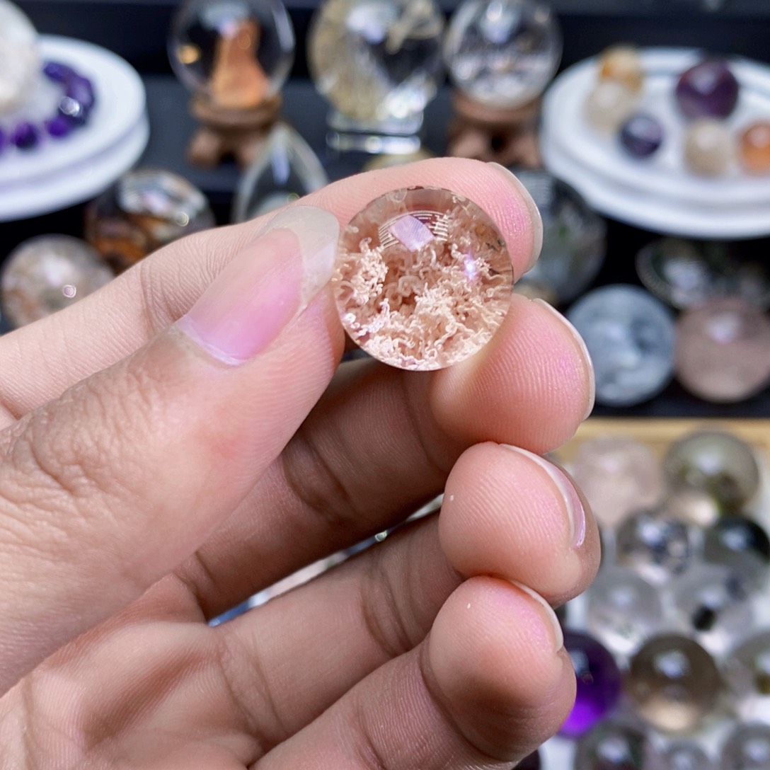 未镶嵌颈饰水晶海*月水晶