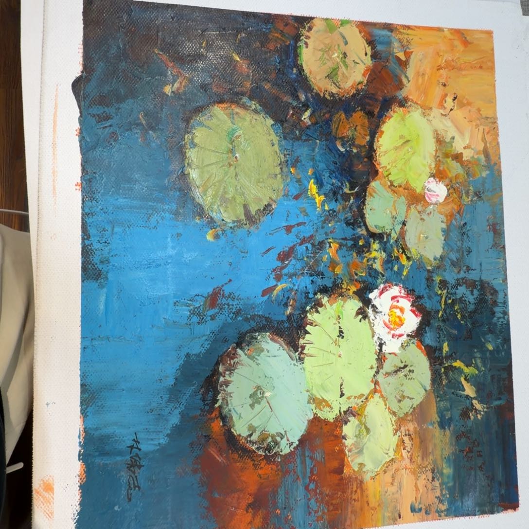 油画加油加油努力加油努力加油