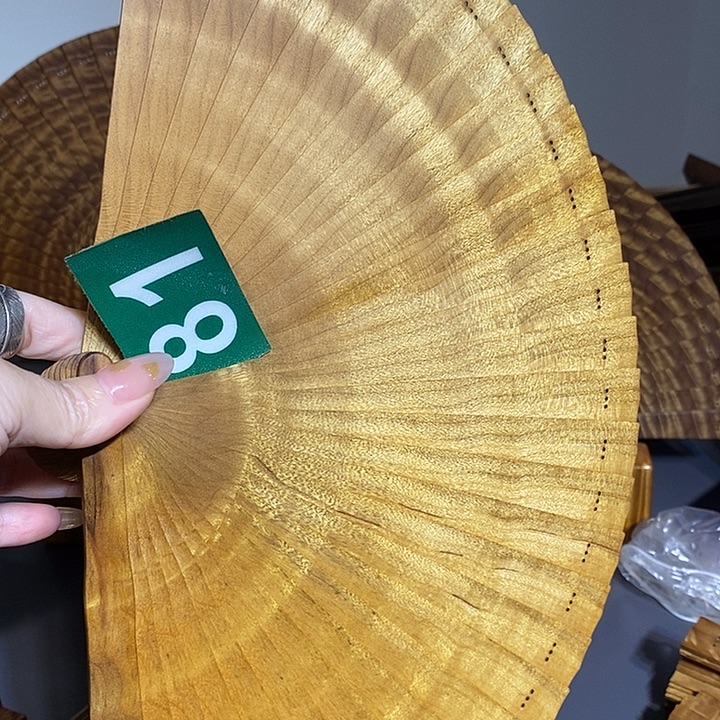 金丝楠金丝楠木扇子
