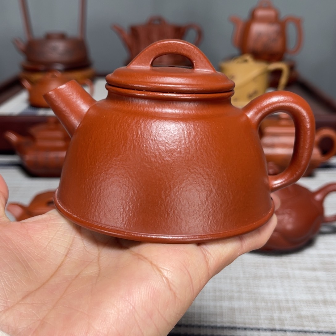 紫砂茶壶进*全手工制作