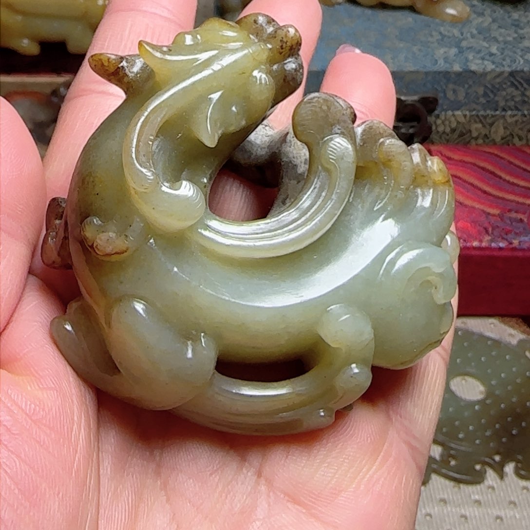 和田玉把件未镶嵌