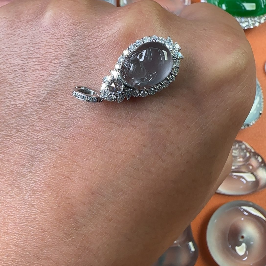 定制翡翠未镶嵌天然