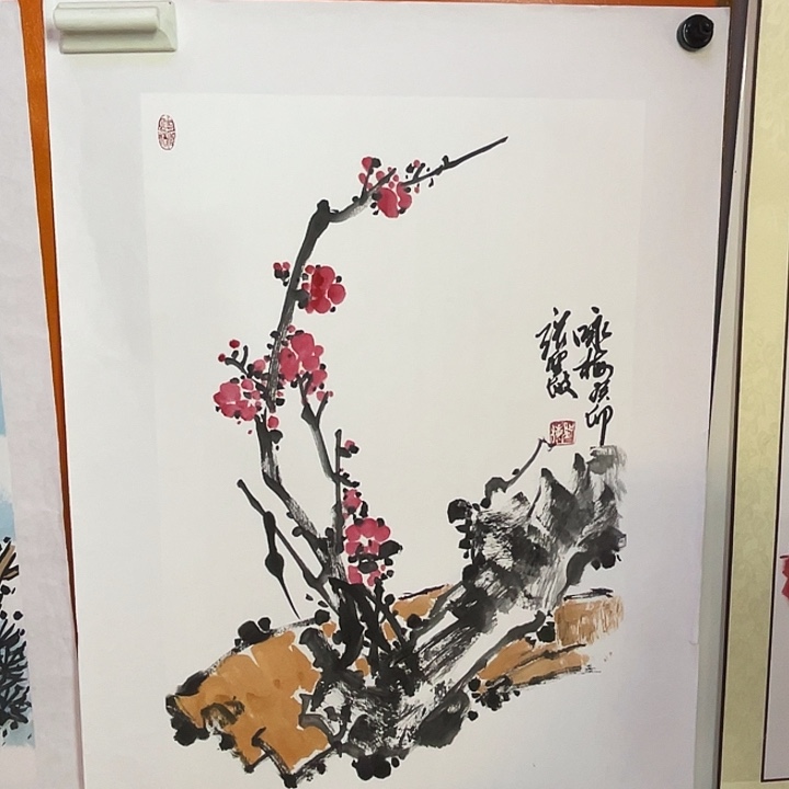 国画张圣敏先生纯手绘作品