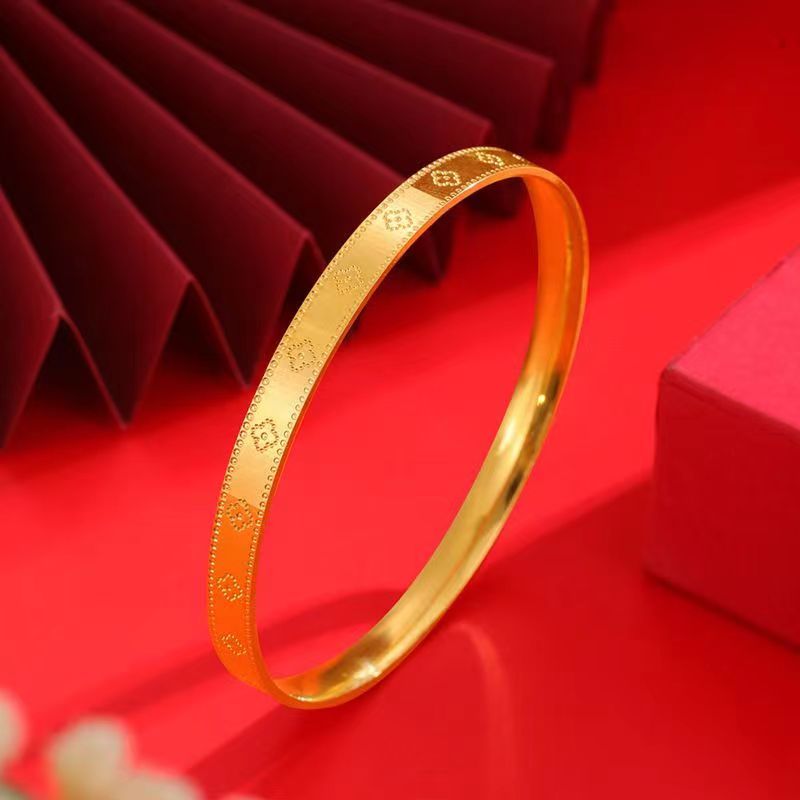 合金手镯  2025新款【四叶草手镯】女款时尚百搭精美经典气质简约